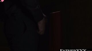 FatherXXX.com - Twink's confession turns into a wet blowjob and a taboo, bareback pri