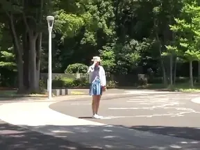 Passionate Japanese Lovers Enjoy Hot Outdoor Hardcore Action Together