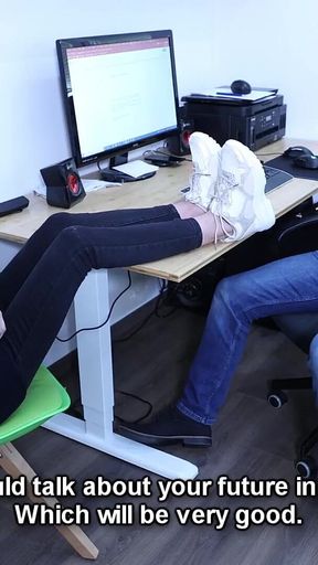 Long Toes and Sexy Feet Getting Her Promotion