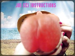 JOI CEI instructions Camp Sissy Boi version