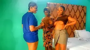 Three African Black Beauties Warming Up For Hot Sensual Fuck