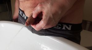 Piss and Plays with My Little Foreskin Cock