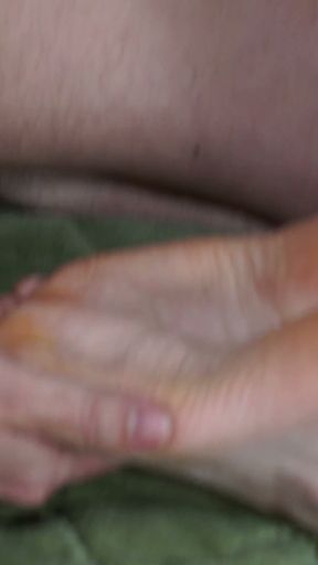 Orange Haired Cutie with a Tattoo on Her Thigh Fucked by Her Stepdad