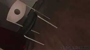 Brunette HOT MOM showcases giant booty while twerking seductively