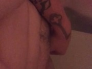 Landon solo shower