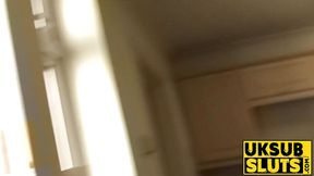 UKSubSluts - Liz Rainbow earns a facial after intense pleasure