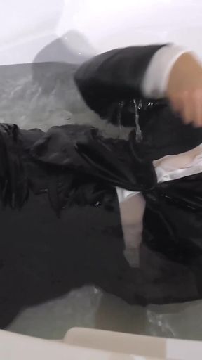 Lily's Wet Secretary Uniform Tease Edges Your Cock!   Clip 3