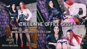 Trixie The Office Sissy!