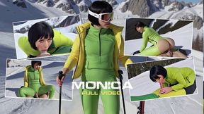 monica. outdoor. sex, blowjobs and deep throating in the cold. full video.