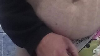 Cumming on wifes panties