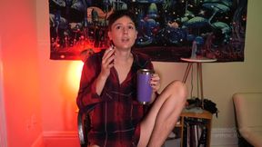 Braless wife celebrates anniversary with French Porno