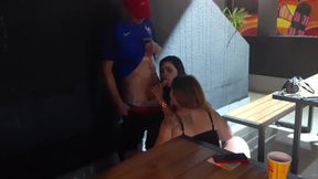 chupei o funcionario do mc donalds