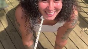 Amateur lesbian girlfriends devour each other's pussies in desperate plea