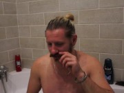 JerkVlog #15: Cameragirl and shaving it ALL! (handheld full-scale video including close ups)