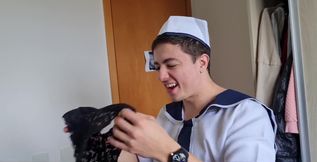 Goddess Kiffa and Female Sailor Makes Her Co-worker