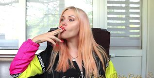 You Can't Resist the Power of My Beauty and You Can't Resist Me When I Am Sooo Seductively Smoking!