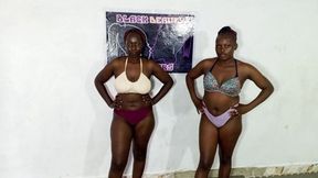 Naked Catfight Reen vs Regina