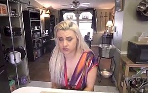 Pov impregnating my honey blonde mom