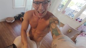 petite blond nymph fucked - pov 4k