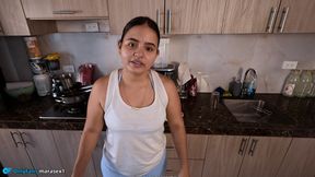 DON&#039;T CUM INSIDE ME, I&#039;M YOUR SLUTTY STEPMOM. Stepson fulfills his fantasy, cumming in the mouth of his BIG-ASSED STEPMOM.