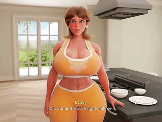 Mansion Days [ TABOO Comics Game ] Ep.two CAUGHT with a BIGGEST BONER by my STEP MOMMY in the kitchen !