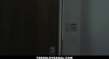 Goldie Rush - Blonde Latina Teen (18+) Takes Huge Cock in Her Tight Ass