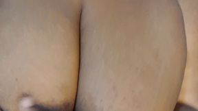 Boobies display and horny dance 💃