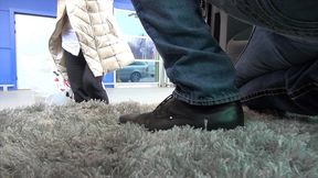 bbw milf lenka like to fuck after christmas shopping