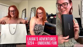 BBW Milf Goddess Laura Leslie Porn Vlog S2E4 - Unboxing Fun