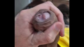Slow–Motion Masturbation Madness: Brazilian Amateur Guy Jerks Off Solo