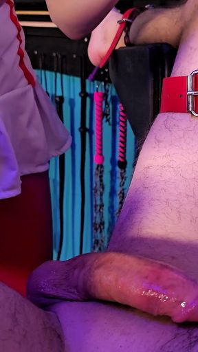 Nurse Zara - Cock Stretching on the Gyn Chair