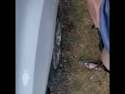 FTM Pee Desperation Spray Car Tire