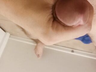 Jacking off cum