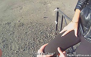 Fucking glasses - lupe burnett - soothing the pain with sex