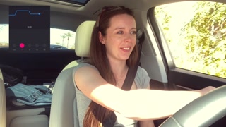 Cumming *embarassingly* hard in a Starbucks Drive Thru (LUSH CONTROL PART 2)