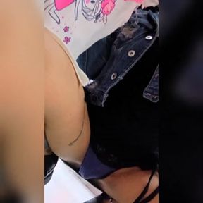 MI GETS TOUCHED UNDER HER DRESS IN A CLOTHING STORE (😈 WE GOT CAUGHT)PUBLIC