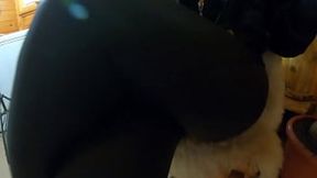 Preview - MilfyCalla: Lots of Cum on Black Jacket and Leggings