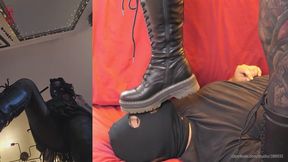 Trampling, Smelling in Boots, Socks and Nylons #001 - FullHD 1080p