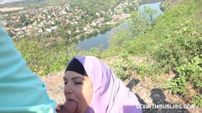 Czech Muslim Mila Fox with Her Boyfriend