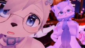 Date With Shy Puppy Femboy Gets Intimate