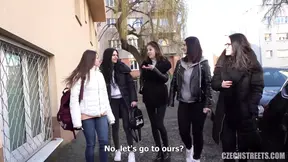 Czech Streets – Girls from Hairdressing Tech