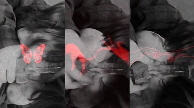 Your son's slutty girlfriend sends you this