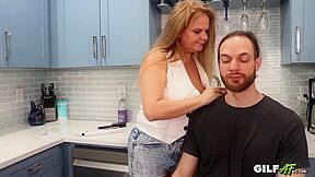 Gilf Hottie Micky Lynn Tit Fucks And Gets Pussy Banged Raw