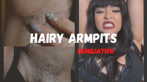 Loser loves my hairy armpits