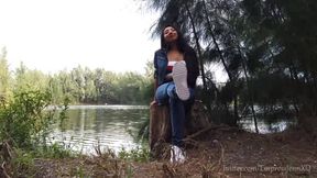 Empress Jennifer - Sneaky Sneaker Slave video