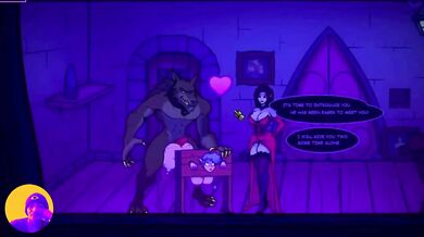 Elf Gagged And Stuffed In Dungeon With Werewolf Monster Creampie