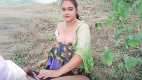 Desi GF gets fucked in the jungle