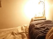 se toca su lindo pene antea de