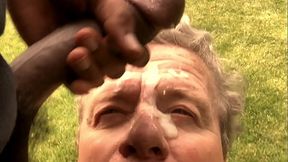 It'_s Summertime in Kentucky which means one thing! Stewart Neal Bowman is enjoying Big Black Cocks Outdoors! And eating his fav meal- big globs of hot CUM!