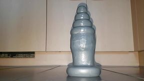 Me fucking myself with a huge buttplug (Part 1)